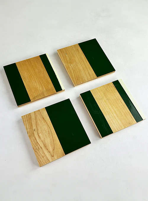 Artsman Championship Court Milwaukee Bucks Edition 1 Coaster 4-Pack - Image 3