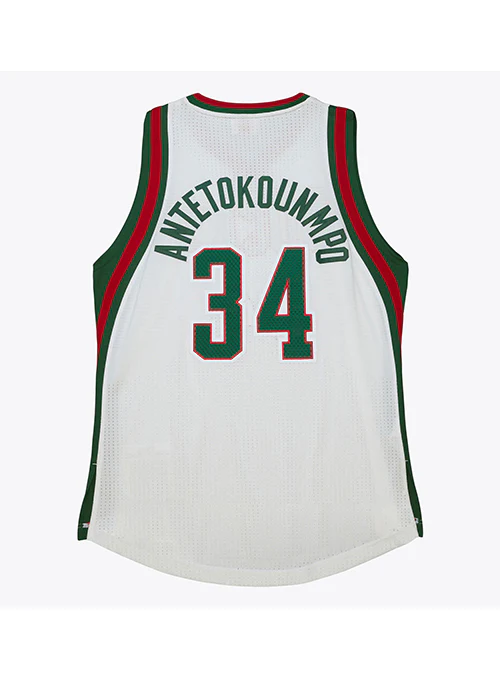 Mitchell & Ness HWC '13 Giannis Antetokounmpo Milwaukee Bucks Authentic Jersey - Image 3