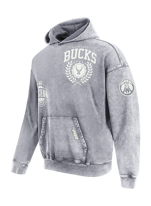 Pro Standard Street Team Milwaukee Bucks Drop Shoulder Hooded Sweatshirt - Image 3