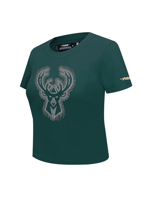 Women's Pro Standard Legacy Milwaukee Bucks Slim T-Shirt - Image 3
